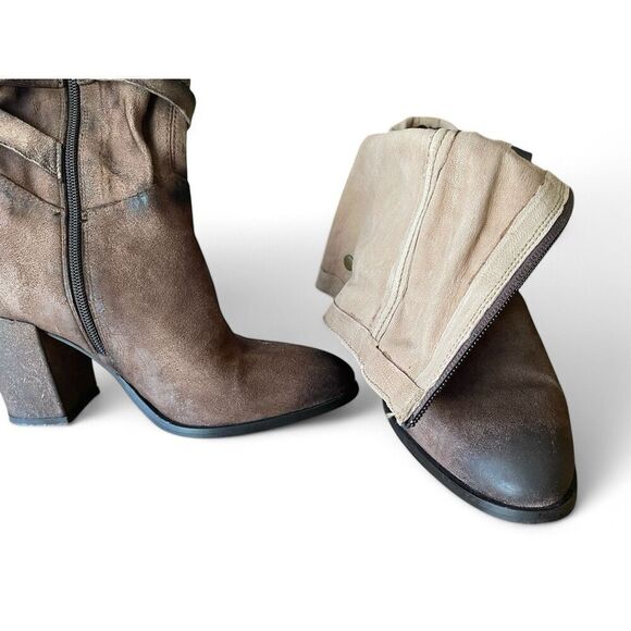 DIBA TRUE Women Size 8 Will Ton Western Boots - Round Toe Zipper Excellent Cond. - Picture 9 of 12